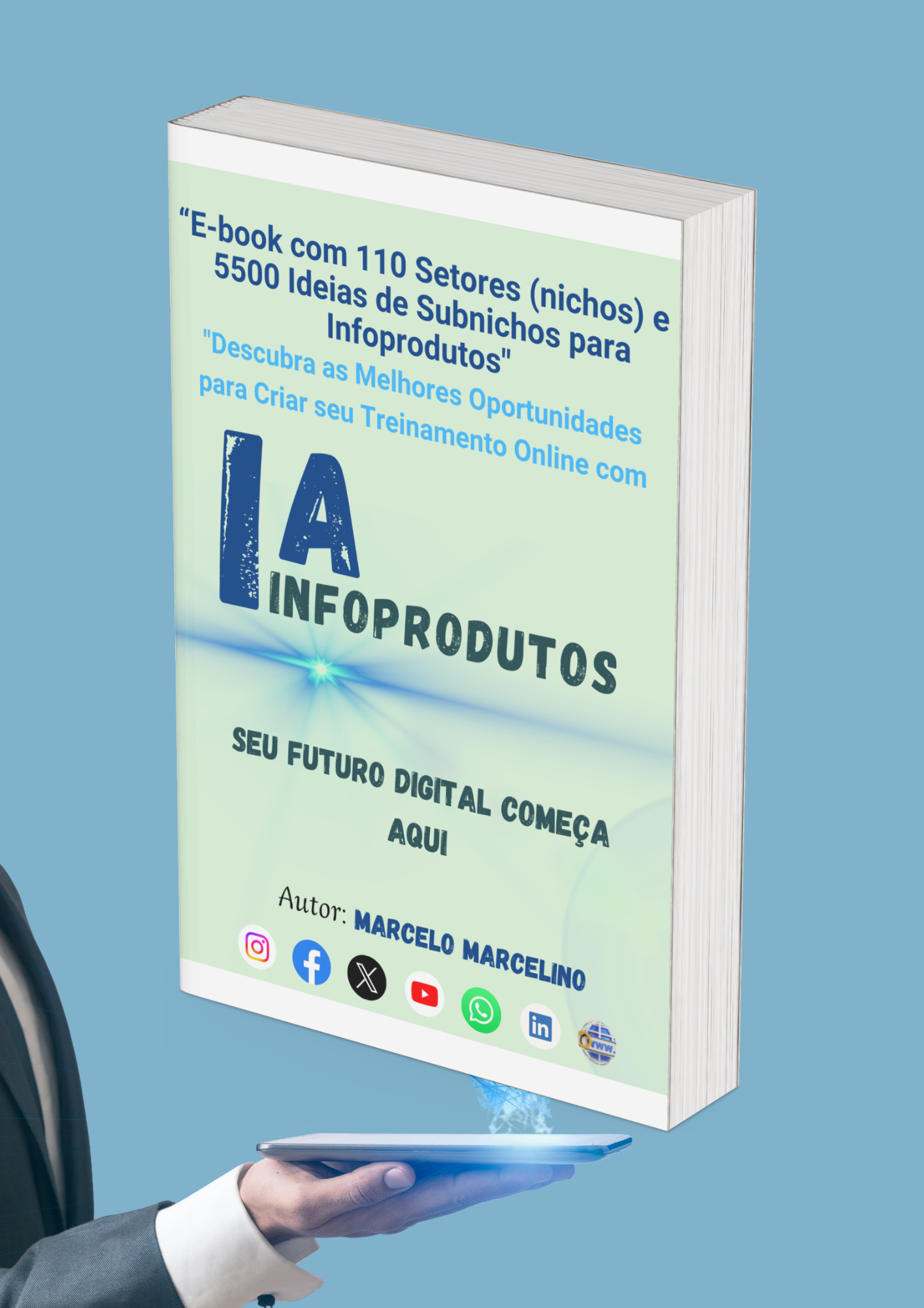 E-book com5500 Ideias de Subnichos para Infoprodutos